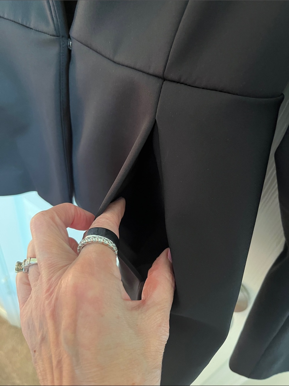 White House Black Market Peplum Blazer - Picture 3 of 8